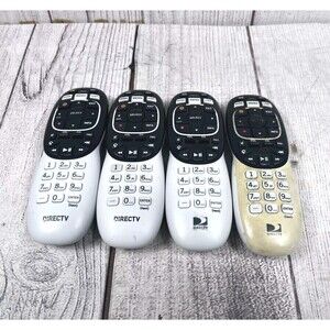 Lot Of 4 - DIRECTV RC73 TV Remote Controls - URC3009MBC1-0-R TESTED WORKING